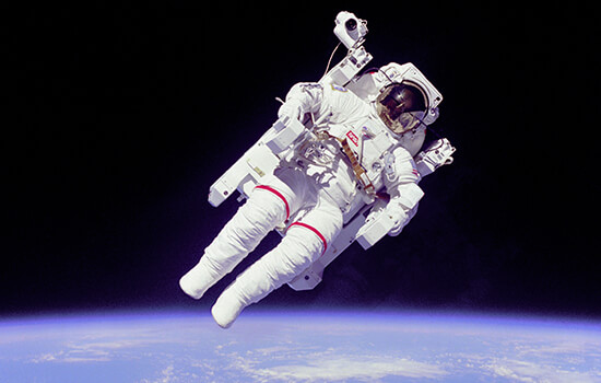 Beta orbiters may sometimes feel like astronauts