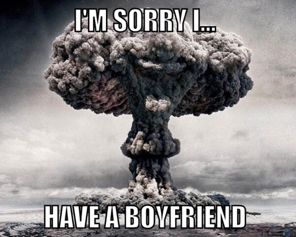 Boyfriend Bomb means