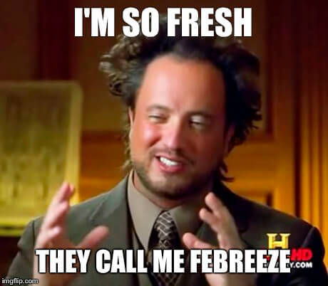 This guy is so fresh