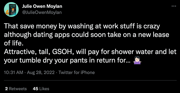 GSOH tweet