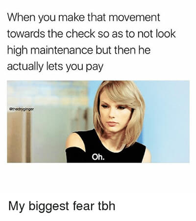 When trying not to appear high maintenance backfires