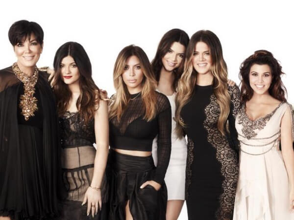 The ladies of "Keeping Up with the Kardashians"