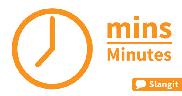 Mins means