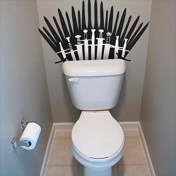 Game of Thrones porcelain throne