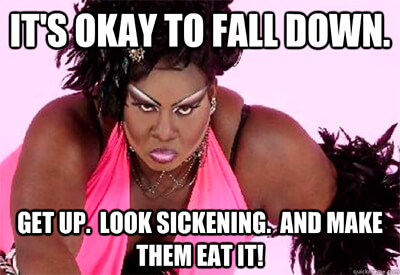 Sickening means 