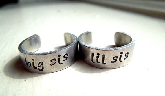 Matching big sis and lil sis jewelry