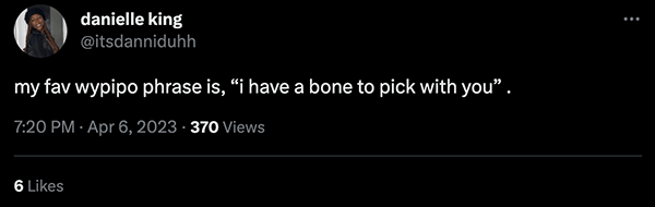 Wypipo tweet