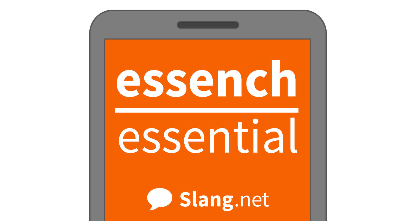 You'll likely see essench in messages